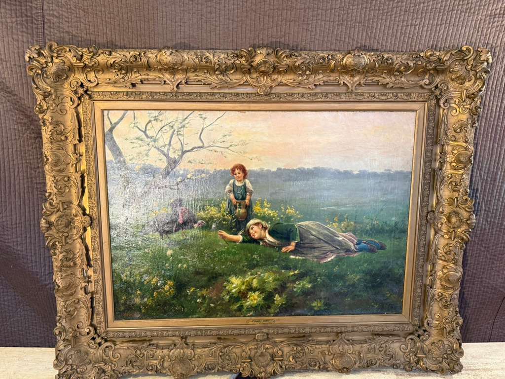 Pastoral Oil Painting