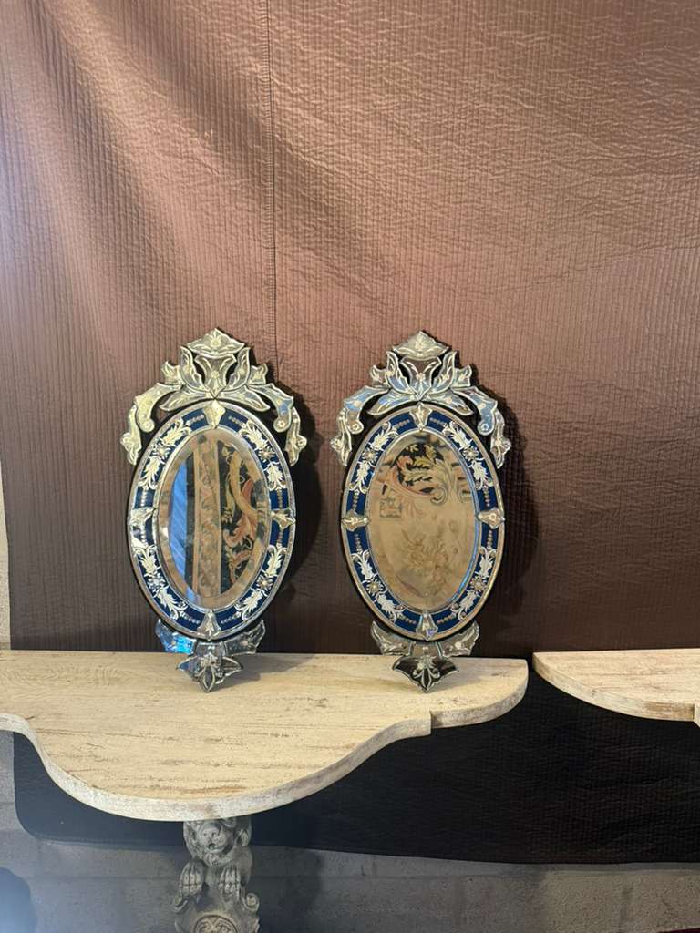 Venetian Oval Mirrors